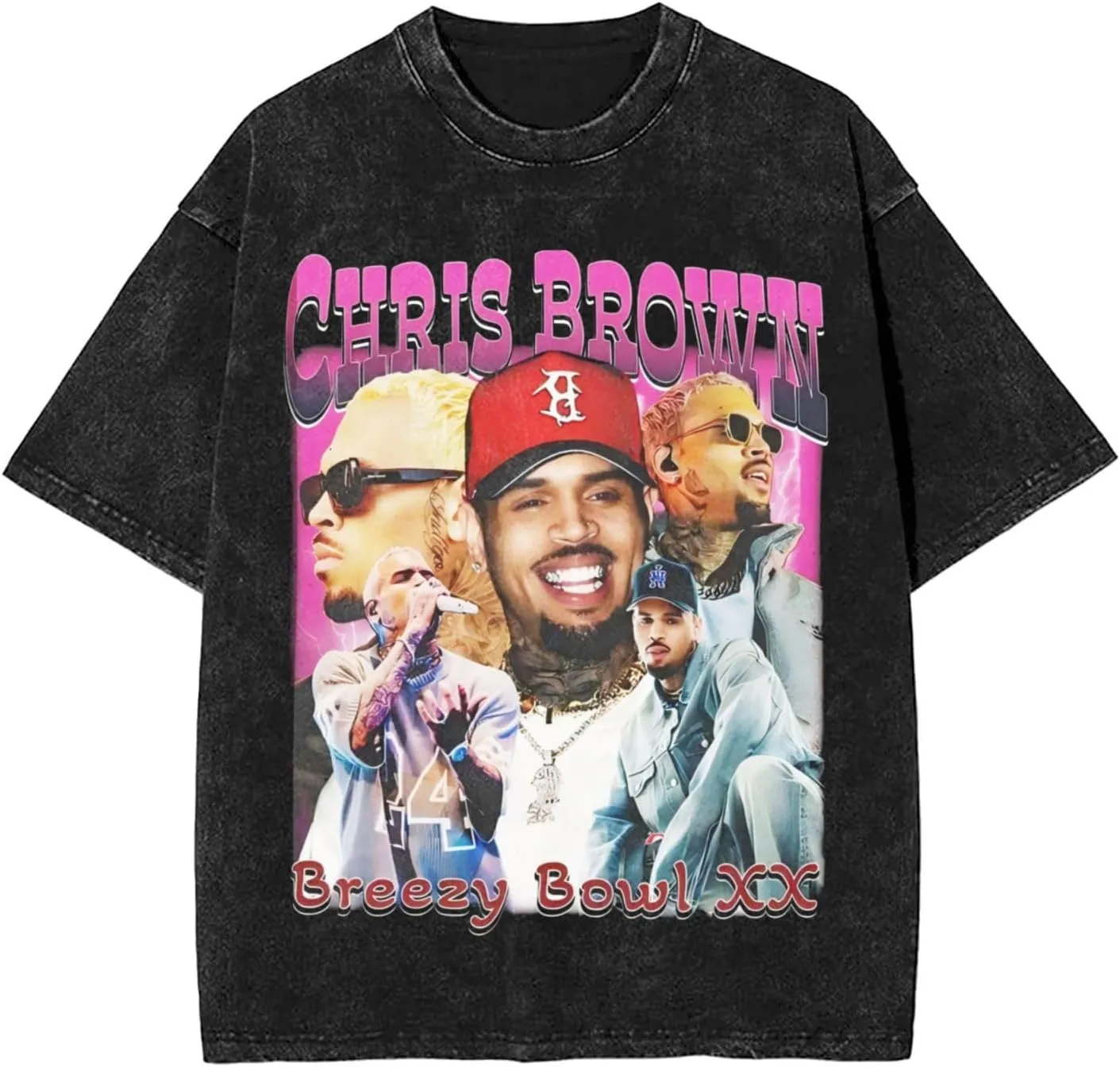 2025 Music Tour T-Shirts Mens Avant Interesting Cotton Retro Top Black