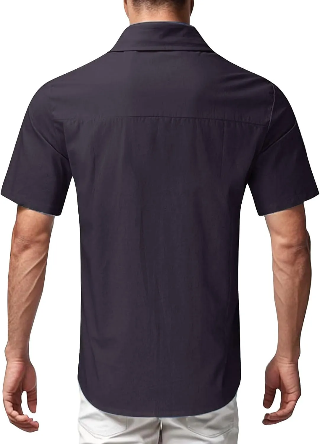 4th of July Shirts for Men Casual Loose Independence Day Print Shirt