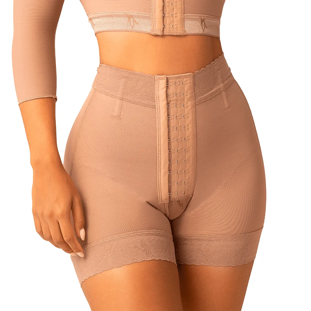 5038 Hooks Shaper Short Fajas Meli'belt