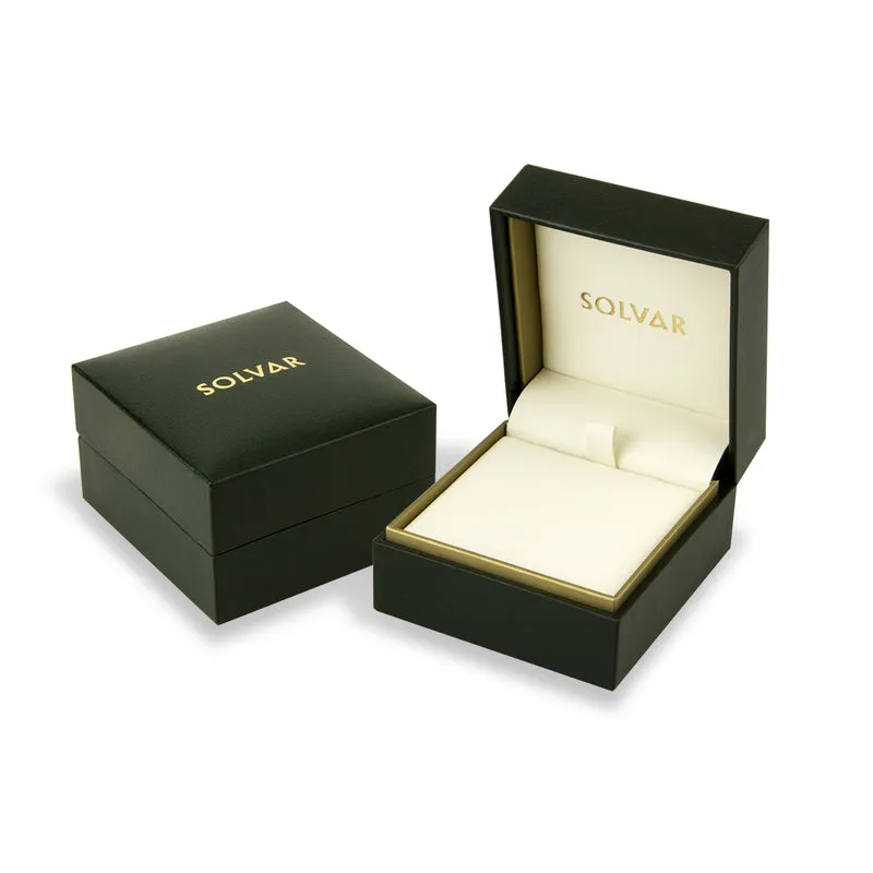 9k Gold Small Claddagh Hoop Earrings