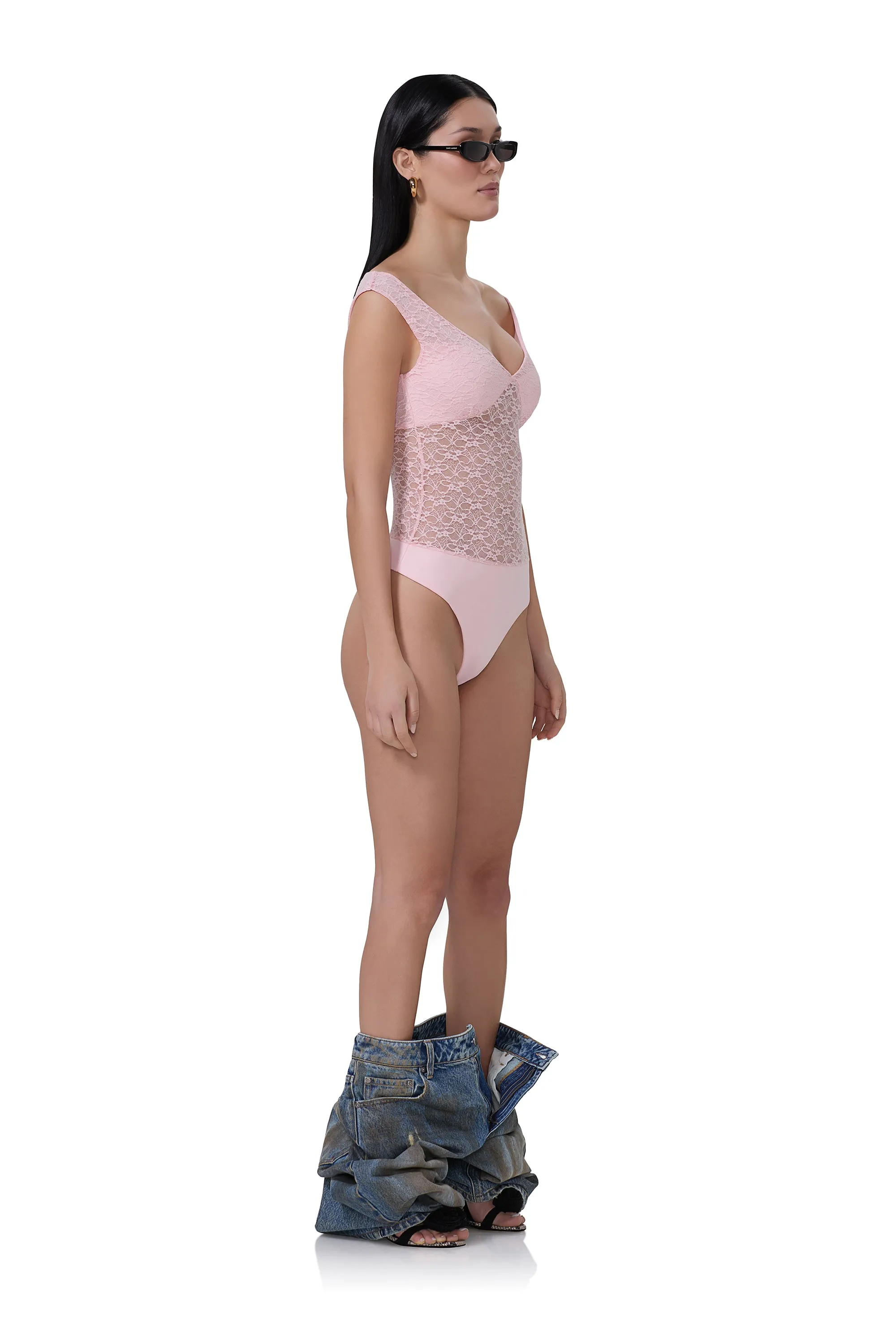 Alexis Bodysuit - Pinkesque