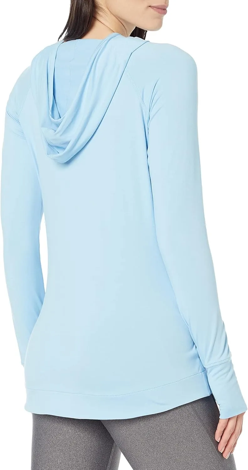 Amazon Essentials Women's Brushed Tech Stretch Popover Hoodie (Available in Plus Size)