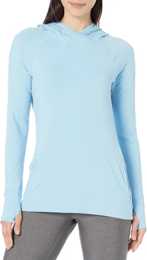Amazon Essentials Women's Brushed Tech Stretch Popover Hoodie (Available in Plus Size)