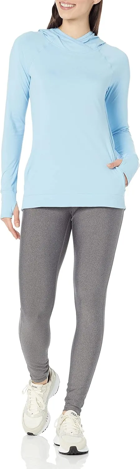 Amazon Essentials Women's Brushed Tech Stretch Popover Hoodie (Available in Plus Size)