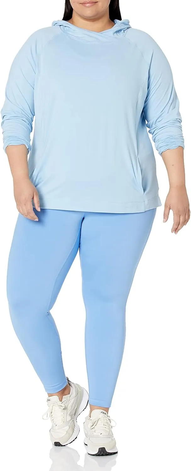 Amazon Essentials Women's Brushed Tech Stretch Popover Hoodie (Available in Plus Size)