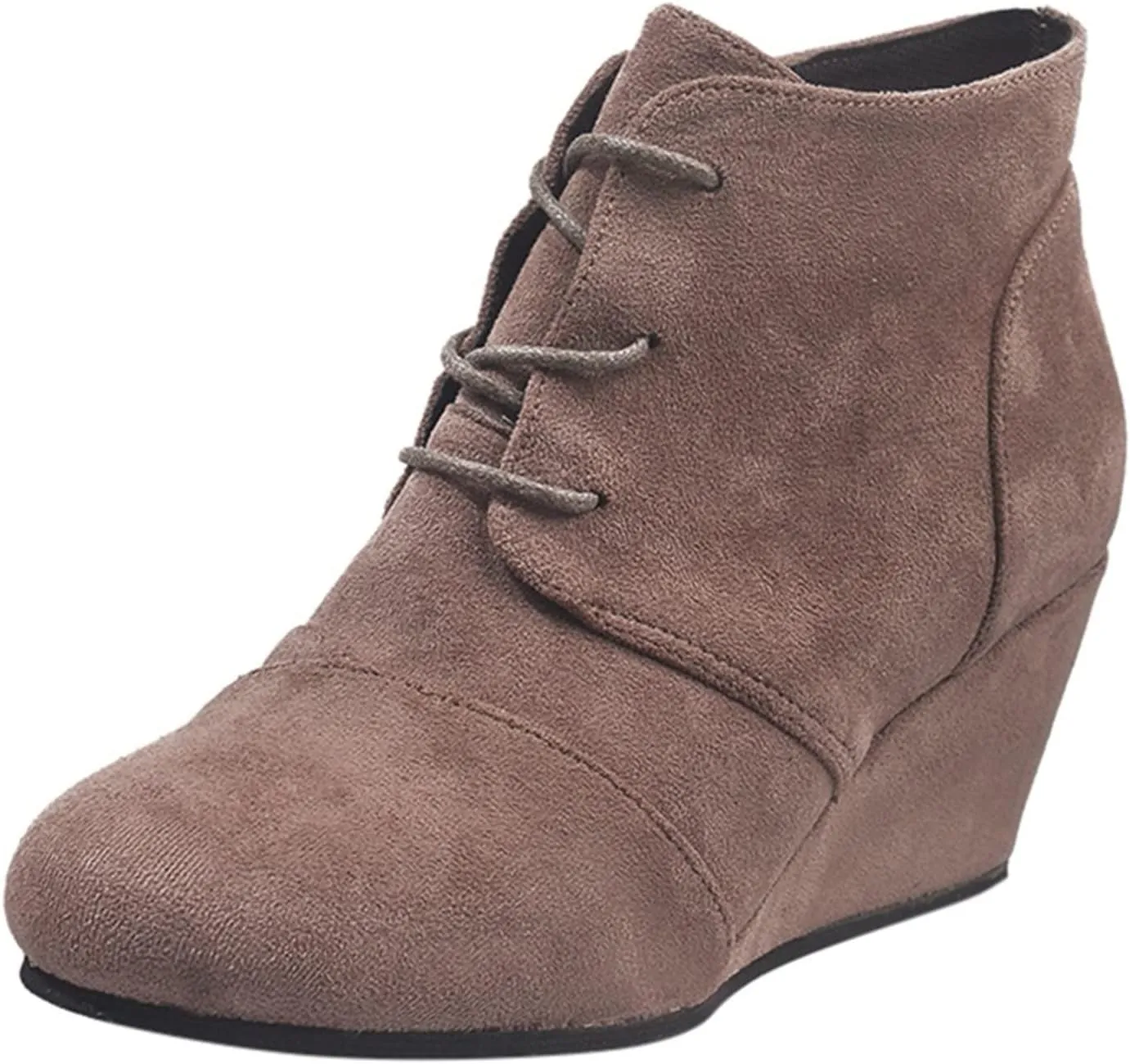 Ankle Boots Women Black Boot Walking Boots Women Lace Up Booties Low Heel Womens Booties and Ankle Boots with Heel Women Ankle Boots Black
