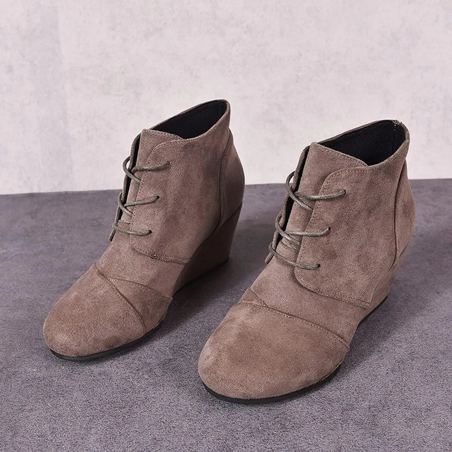 Ankle Boots Women Black Boot Walking Boots Women Lace Up Booties Low Heel Womens Booties and Ankle Boots with Heel Women Ankle Boots Black