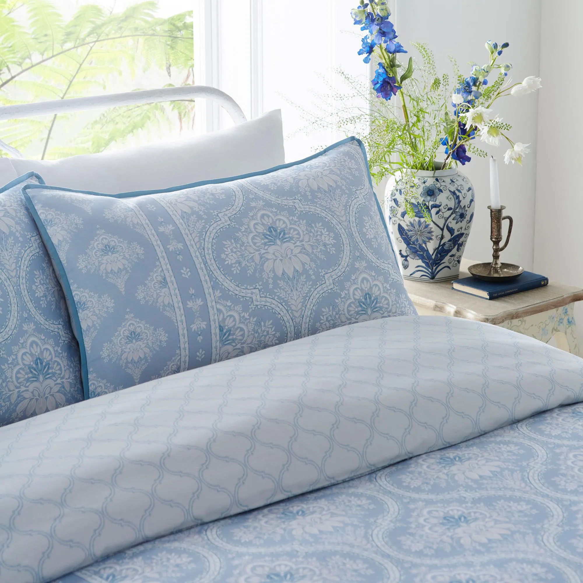 Appletree Heritage Alexia Duvet Cover Set  - Blue