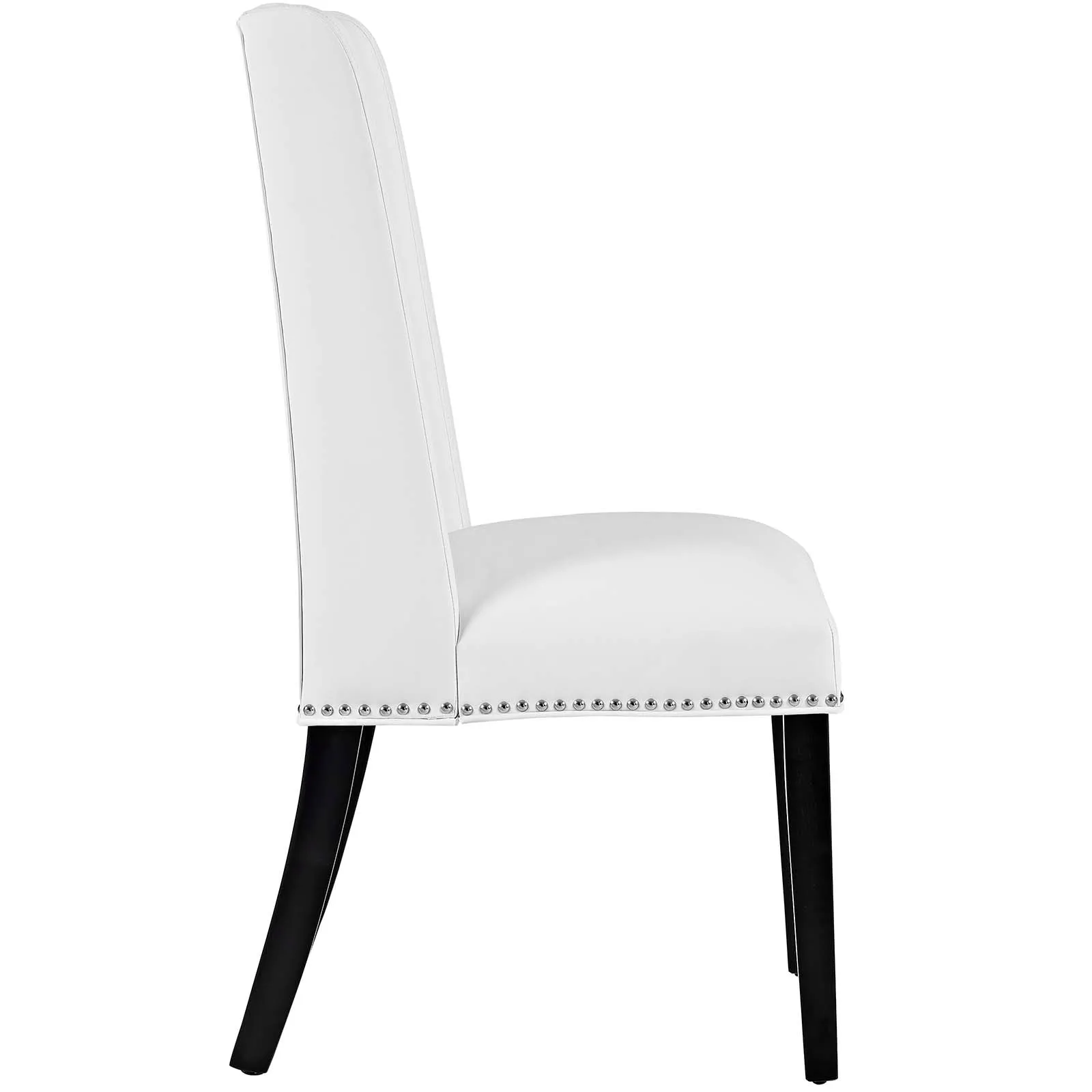 Baron Dining Chair Vinyl Set of 2 by Modway
