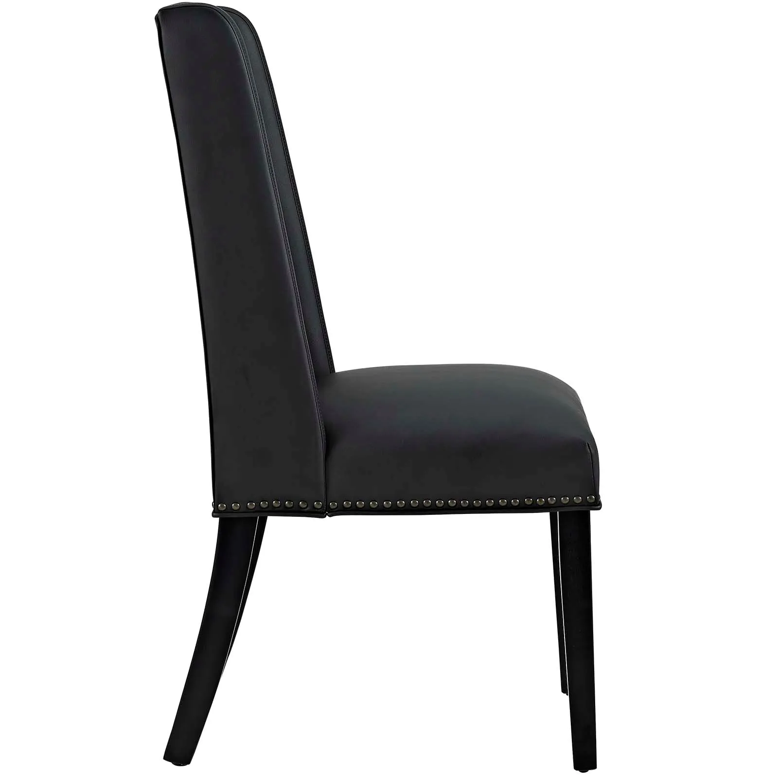 Baron Dining Chair Vinyl Set of 2 by Modway
