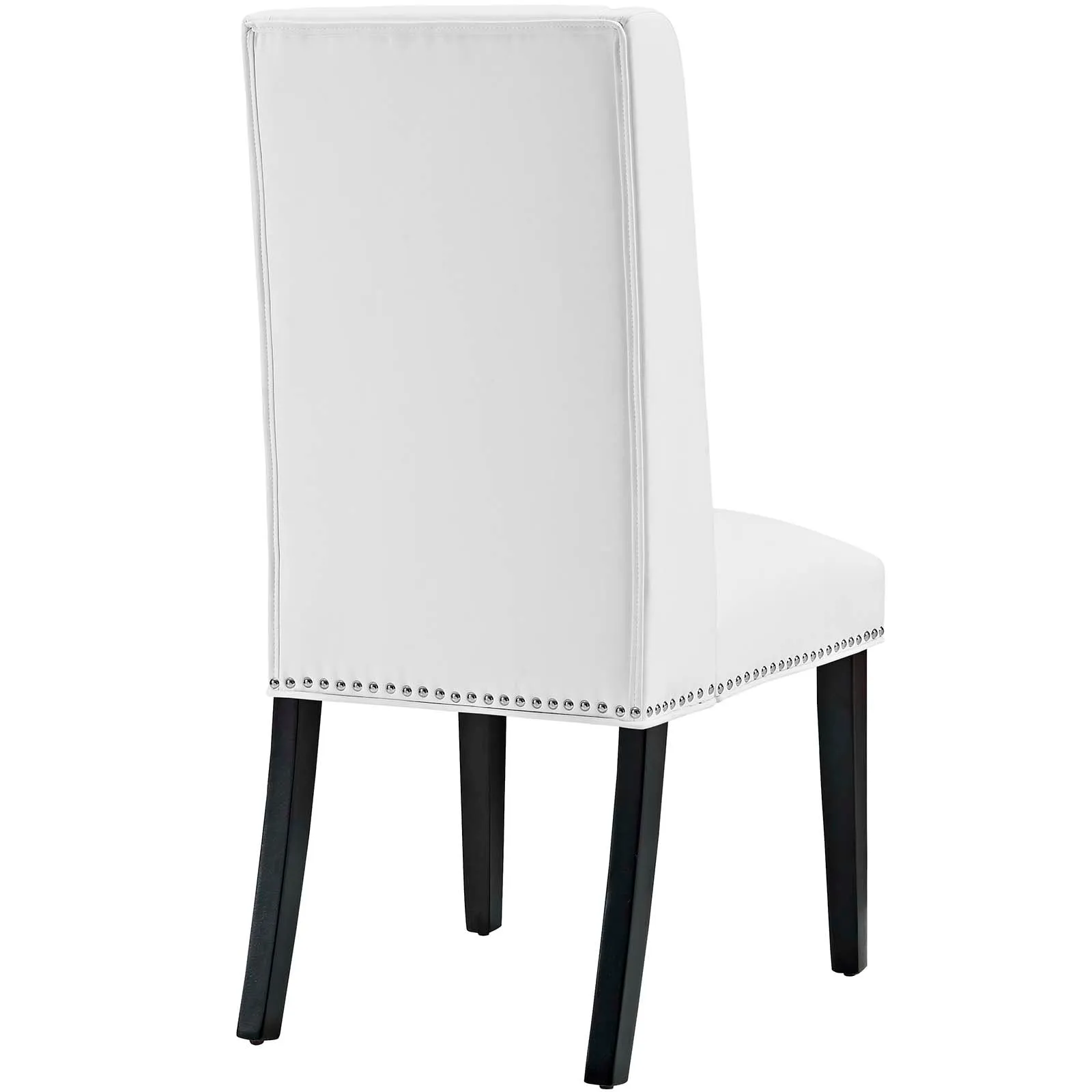 Baron Dining Chair Vinyl Set of 2 by Modway