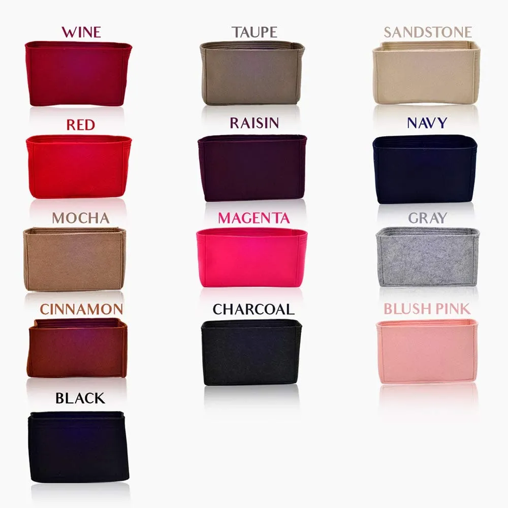 Basic Style Bag and Purse Organizer Compatible for the Designer Bag Val. Small Rockstud Grainy Calfskin Bucket