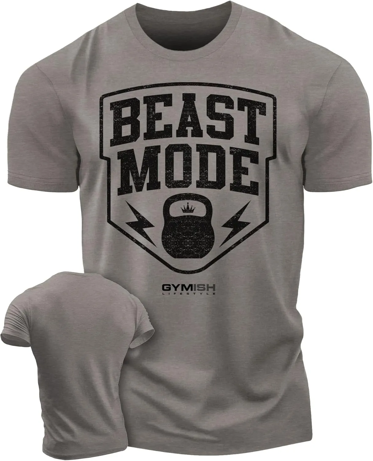 BeastMode Gym Workout Shirt for Men, Gym Lifting T-Shirt