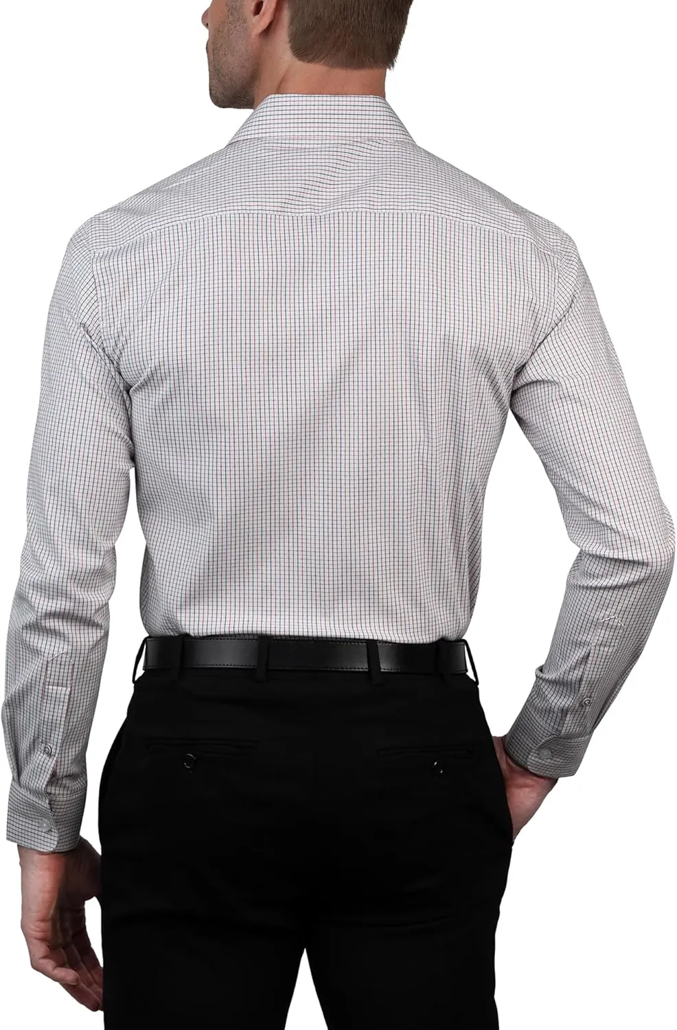 Ben Sherman Slim Fit Long Sleeve Button Down Dress Shirts for Men - Wrinkle Free Long Sleeve Shirt Mens Formal 4-Way Stretch