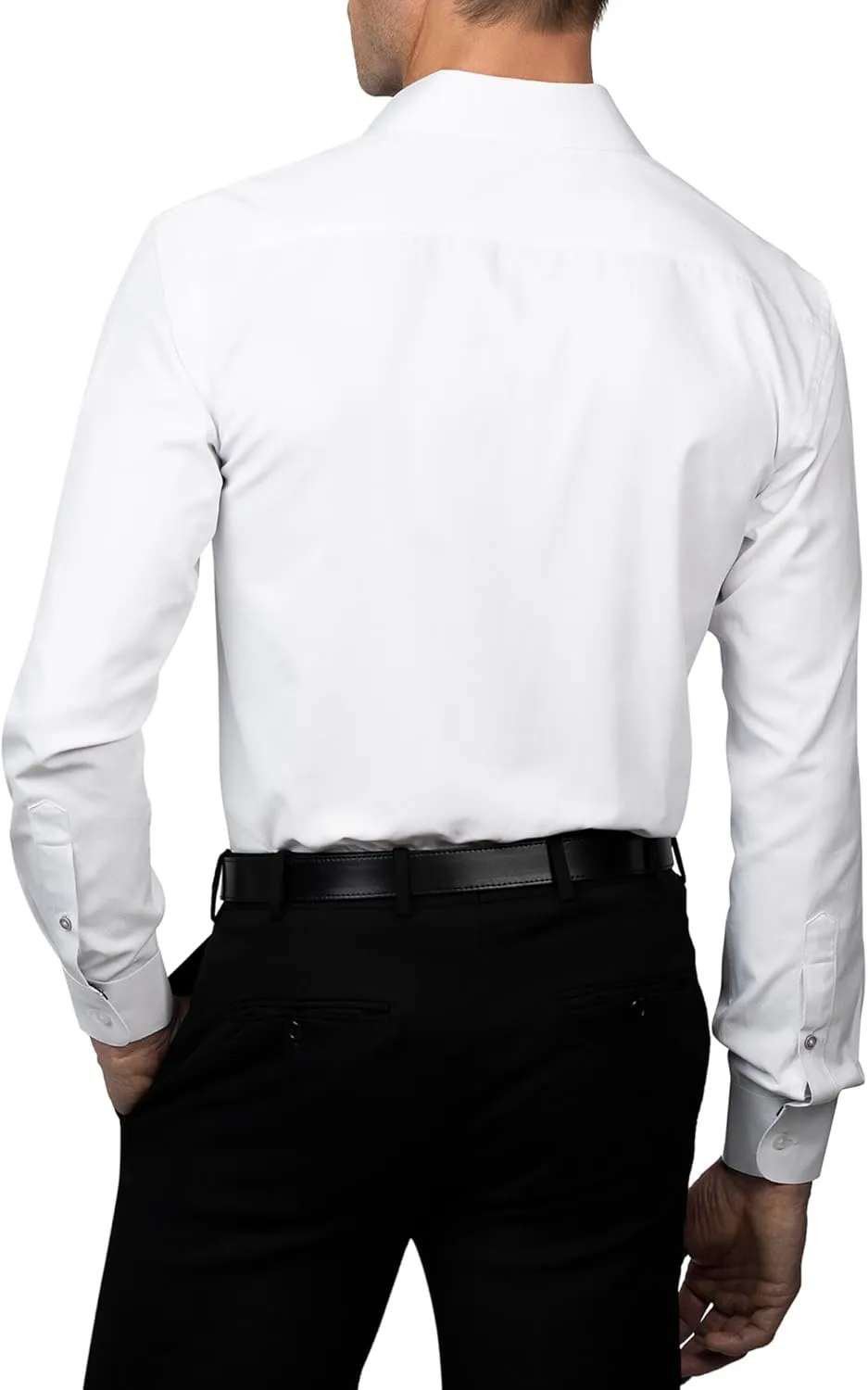 Ben Sherman Slim Fit Long Sleeve Button Down Dress Shirts for Men - Wrinkle Free Long Sleeve Shirt Mens Formal 4-Way Stretch