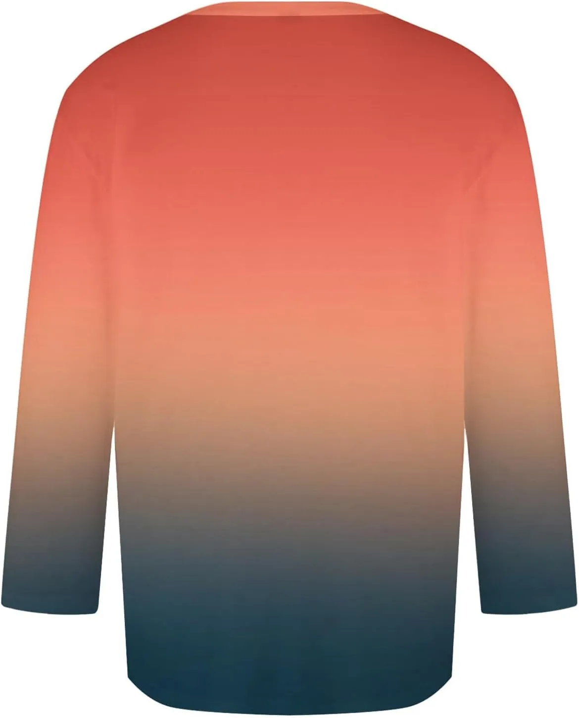 Big and Tall Shirts for Men Long Sleeve Gradient Color Crewneck Sweatshirts Casual Athletic Gym Workout Tee Tops