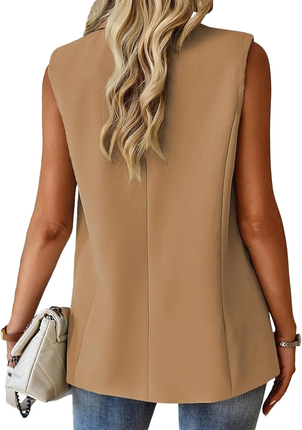 Blazers for Women Business Casual Office Work Suit Jackets Open Front V Neck Blazers One Button Lightweight Jackets