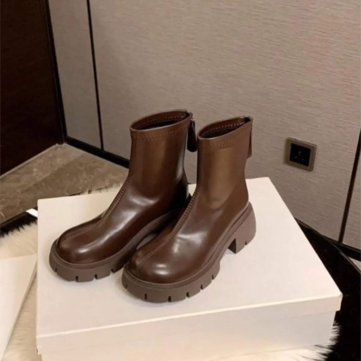 Botines Para Mujer Grey Boots for Women Fall Ankle Boots Brown Booties Women Womens Ankle Boots Wide Width Low Heel Womens Fall Cutout Booties Ankle Heels