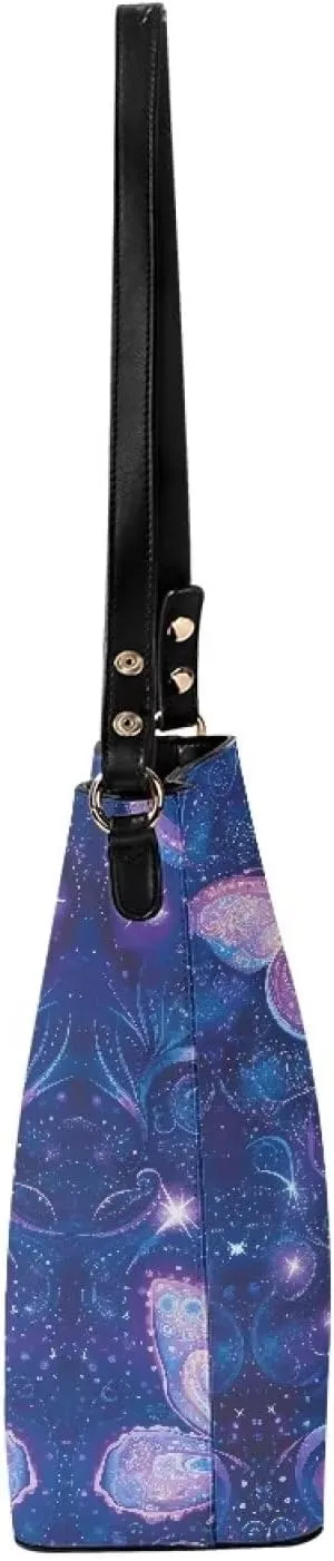 Bucket Bag for Women Leather Hobo Bags for Women Handbag Tote Bag Make up Bag Waterproof Shoulder Bag