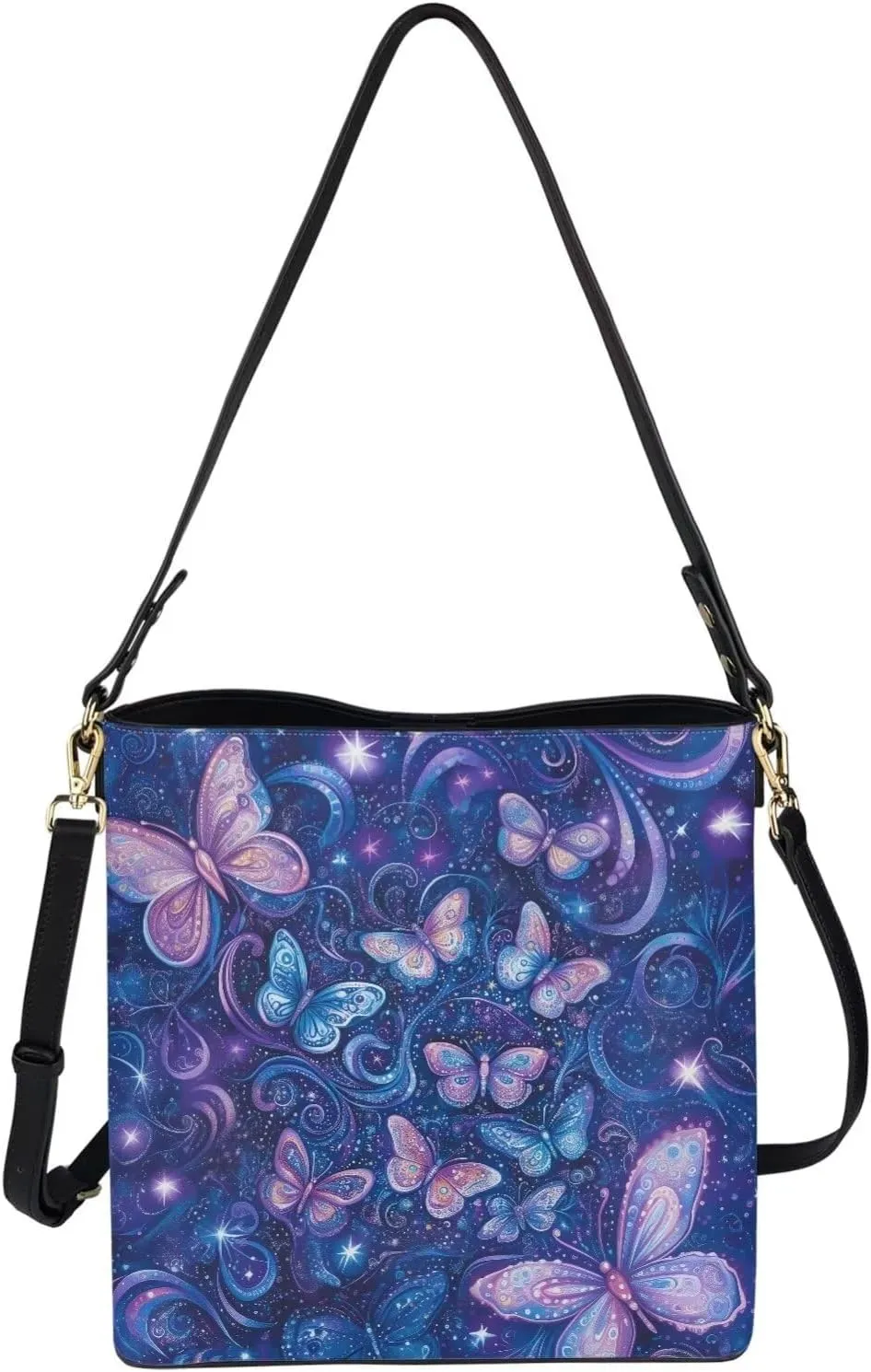 Bucket Bag for Women Leather Hobo Bags for Women Handbag Tote Bag Make up Bag Waterproof Shoulder Bag