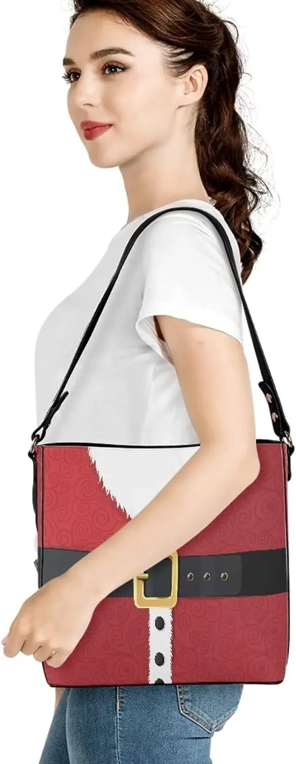 Bucket Bag for Women Leather Hobo Bags for Women Handbag Tote Bag Make up Bag Waterproof Shoulder Bag