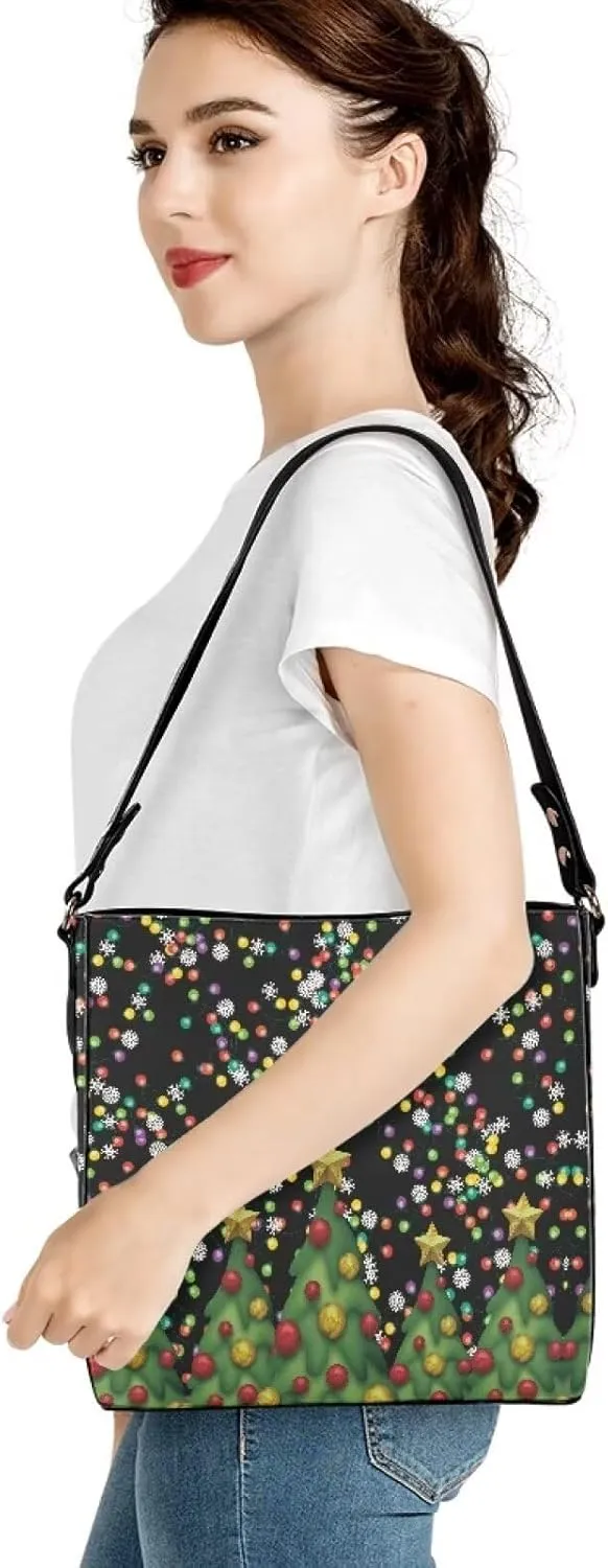 Bucket Bags for Women Leather Hobo Bag Crossbody Bag Top Handle Handbag Ladies Tote Bag Shoulder Bag Handbag for Women