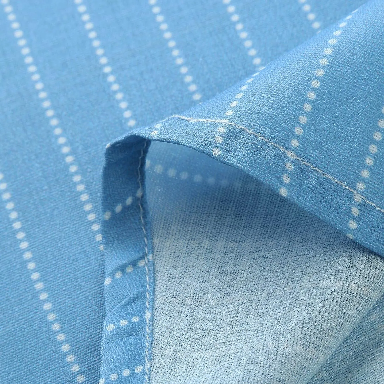 Button Down Shirt Men Striped Linen Shirts Short Sleeve Casual Button Up Shirt With Pocket s Beach Summer Wedding