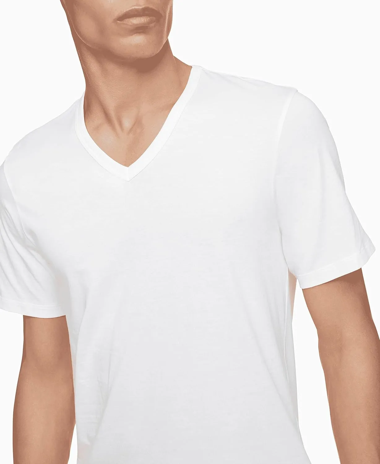 Calvin Klein Men's Cotton Classic 3-Pack Slim Undershirts