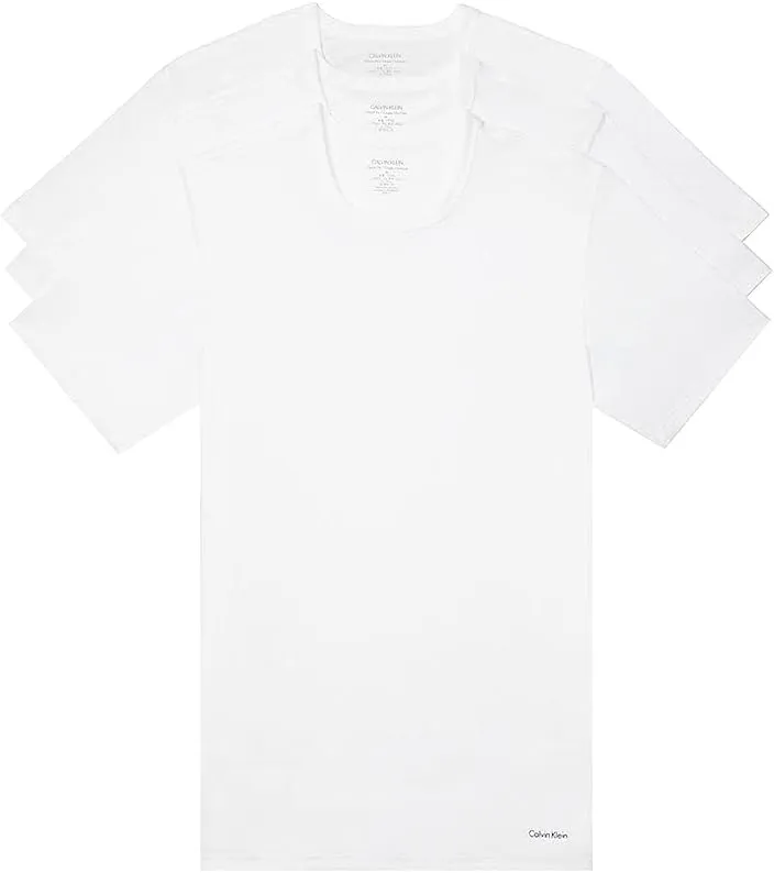 Calvin Klein Men's Cotton Classic 3-Pack Slim Undershirts