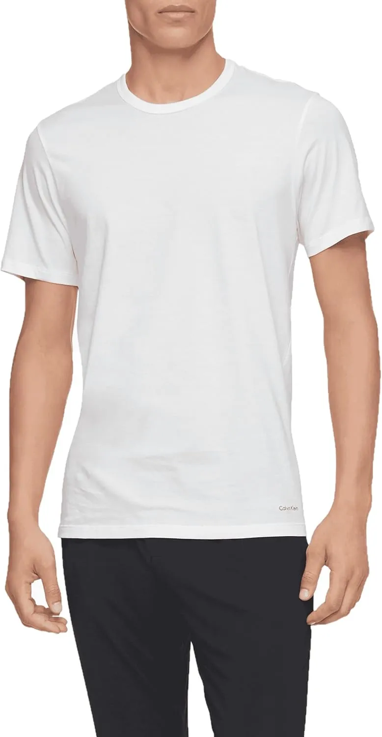 Calvin Klein Men's Cotton Classic 3-Pack Slim Undershirts