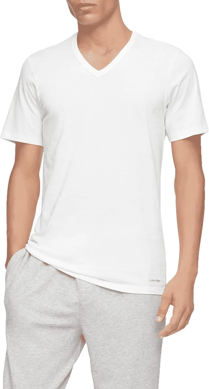 Calvin Klein Men's Cotton Classic 3-Pack Slim Undershirts