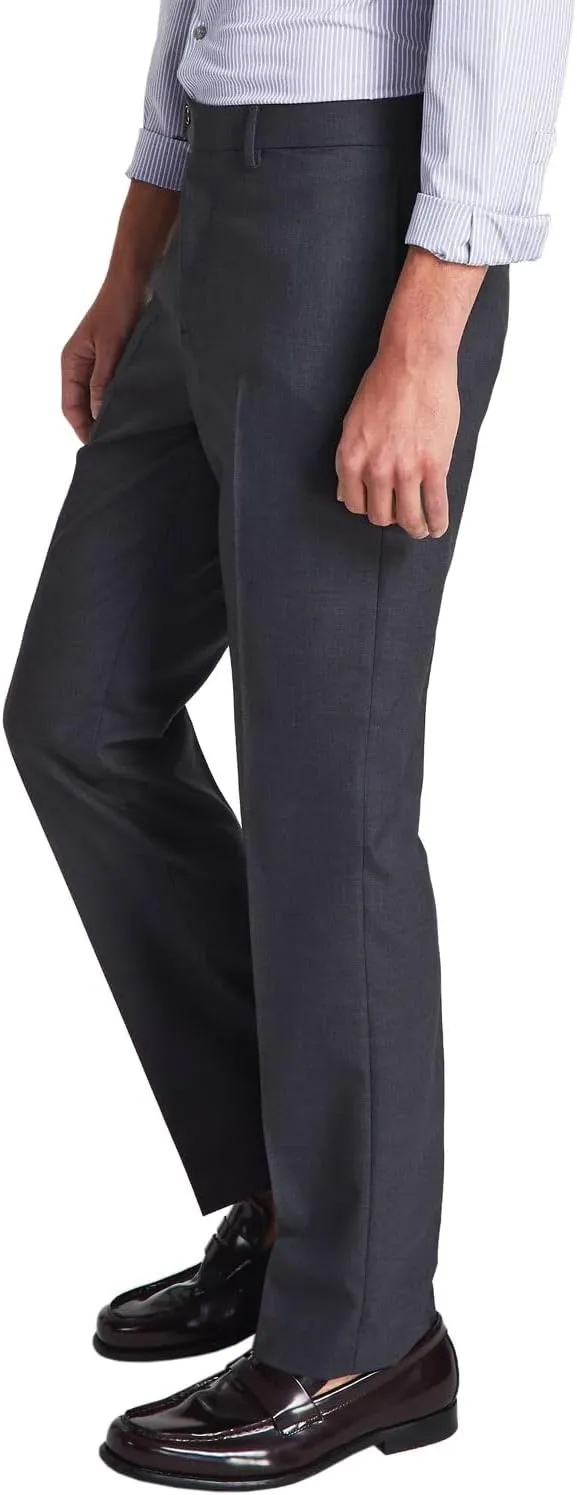 Calvin Klein Men's Slim Fit Stretch Dress Pants  Wrinkle-Resistant, Tailored Fit