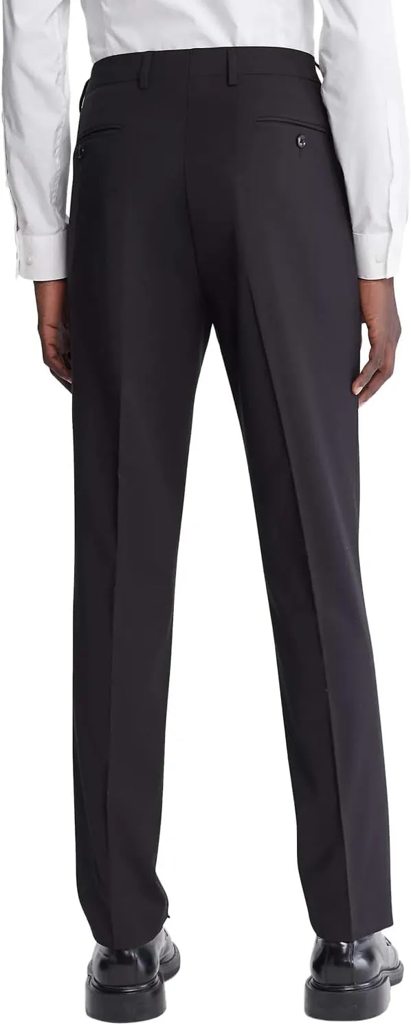 Calvin Klein Men's Slim Fit Stretch Dress Pants  Wrinkle-Resistant, Tailored Fit