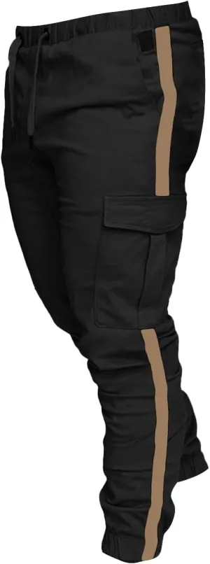 Cargo Pants for Men Baggy Relaxed Casual Sweatpants Classic Tactical Pants Multi Pockets Twill Sport Hiking Pants