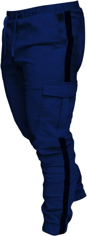 Cargo Pants for Men Baggy Relaxed Casual Sweatpants Classic Tactical Pants Multi Pockets Twill Sport Hiking Pants