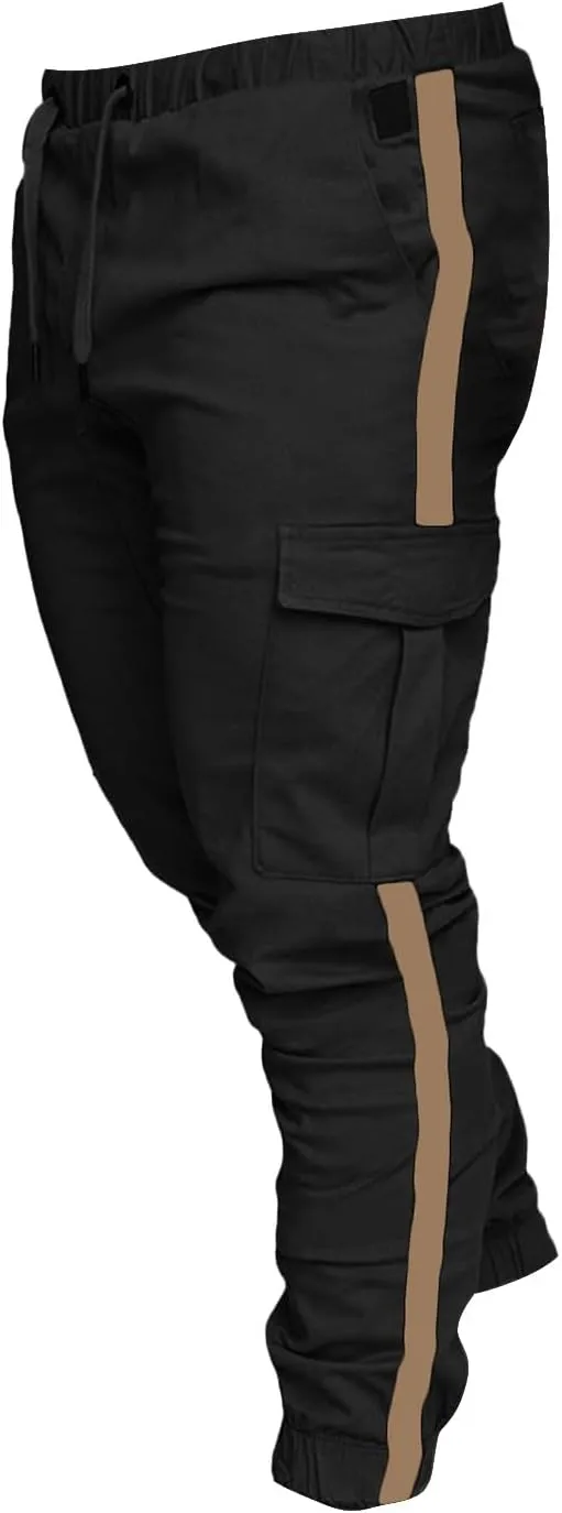 Cargo Pants for Men Baggy Relaxed Casual Sweatpants Classic Tactical Pants Multi Pockets Twill Sport Hiking Pants