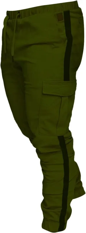 Cargo Pants for Men Baggy Relaxed Casual Sweatpants Classic Tactical Pants Multi Pockets Twill Sport Hiking Pants