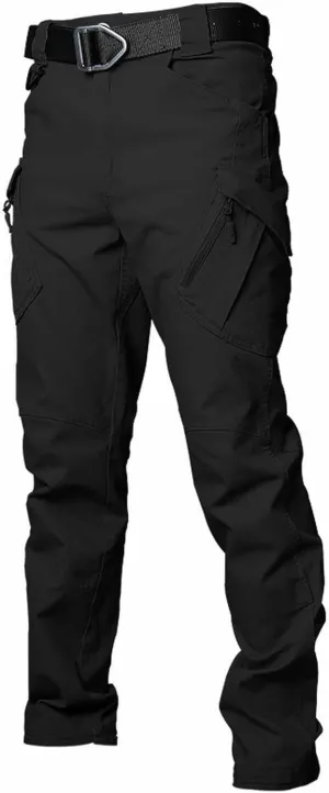 Cargo Pants for Men Big and Tall Casual Hiking Pants Workout Stretch Outdoor Twill Track Sweatpants Multi Pockets