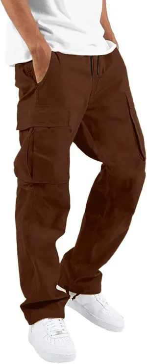Cargo Pants for Men Relaxed Fit Mens Cargo Pants Tactical Pant Hiking Jogger Multi Pocket Cargo Pants for Men Joggers