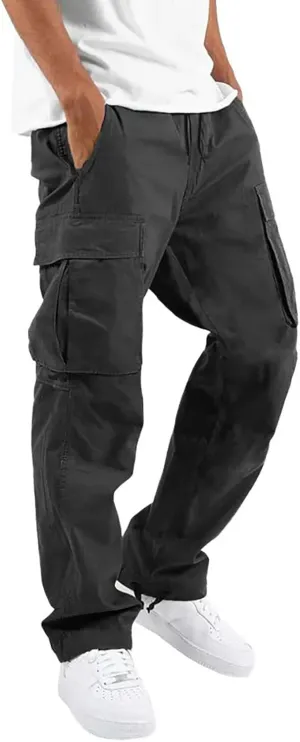Cargo Pants for Men Relaxed Fit Mens Cargo Pants Tactical Pant Hiking Jogger Multi Pocket Cargo Pants for Men Joggers