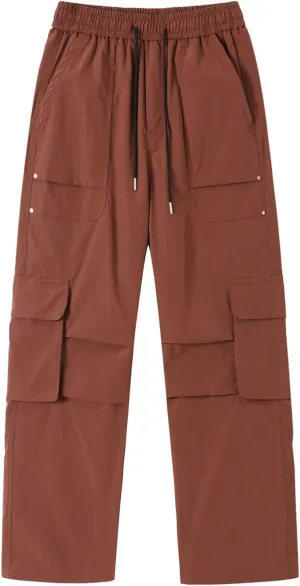 Cargo Pants for Men Relaxed Fit Men's Wild Cargo Pants Casual Joggers Sweatpants Outdoor Waterproof Hiking Work Pants