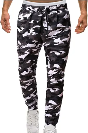 Cargo Pants for Men Work Deep Pockets Casual Drawstring Waist Joggers Classic Breathable Active Fishing Hiking Pants