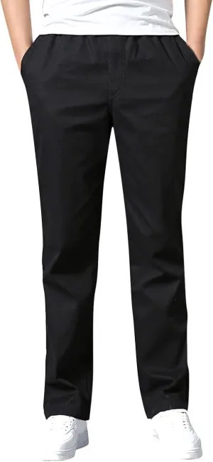 Cargo Pants for Men Work Heavy Duty Casual Hiking Pants Workout Joggers Stretch Twill Track Sweatpants Multi Pockets