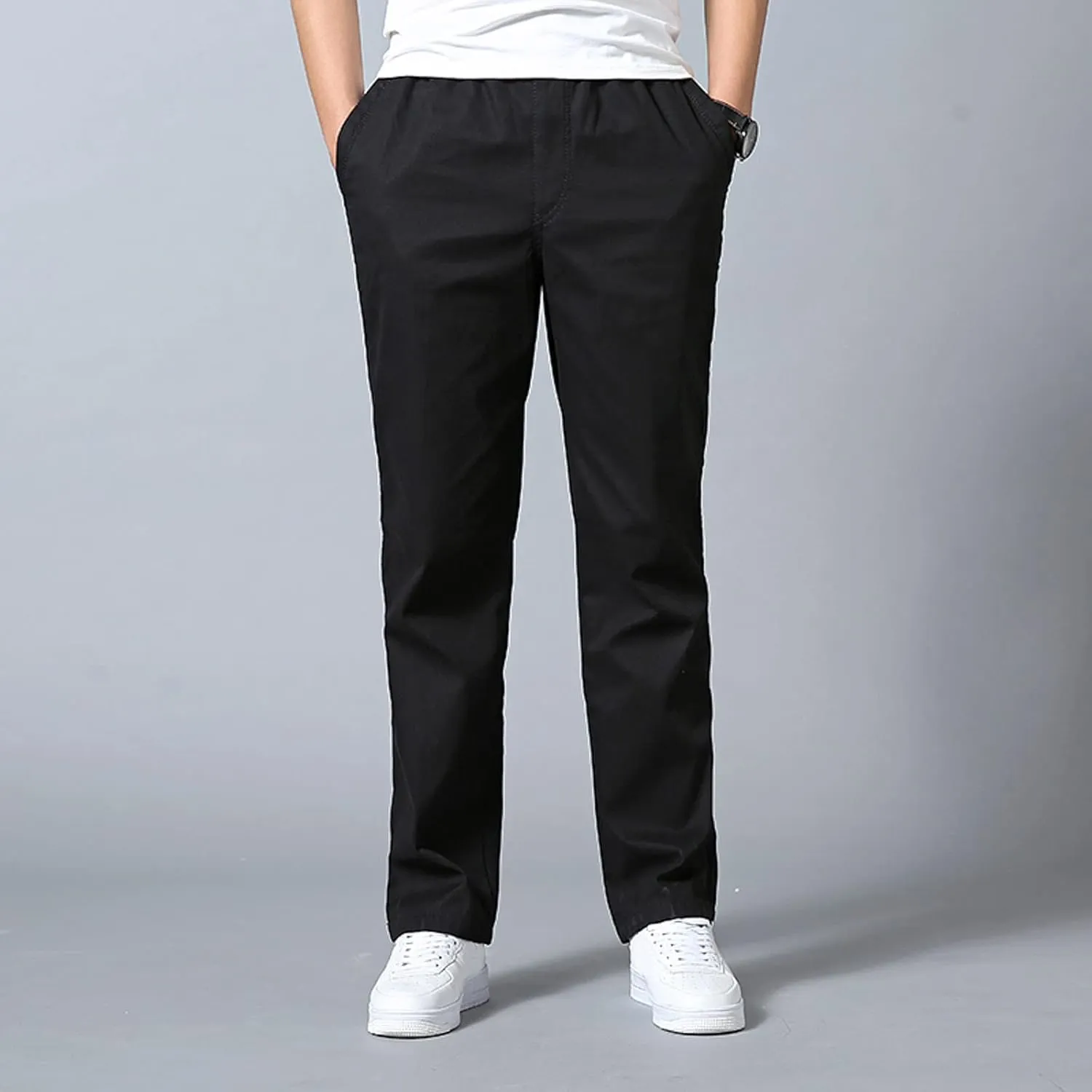 Cargo Pants for Men Work Heavy Duty Casual Hiking Pants Workout Joggers Stretch Twill Track Sweatpants Multi Pockets