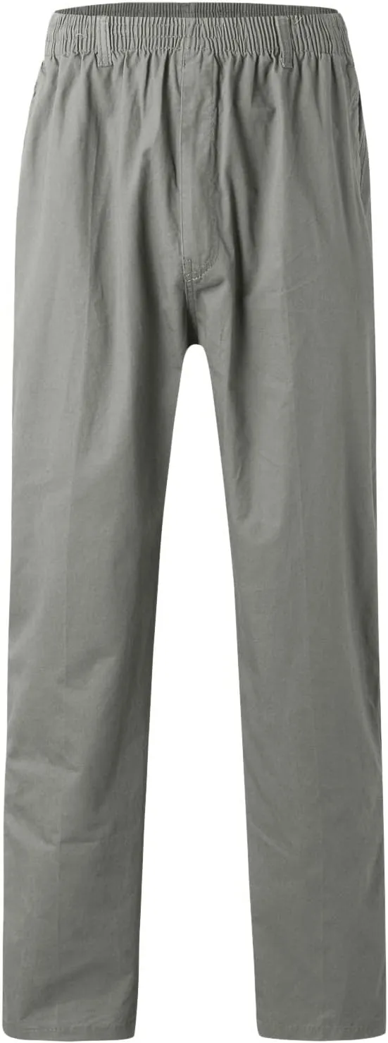 Cargo Pants for Men Work Heavy Duty Casual Hiking Pants Workout Joggers Stretch Twill Track Sweatpants Multi Pockets