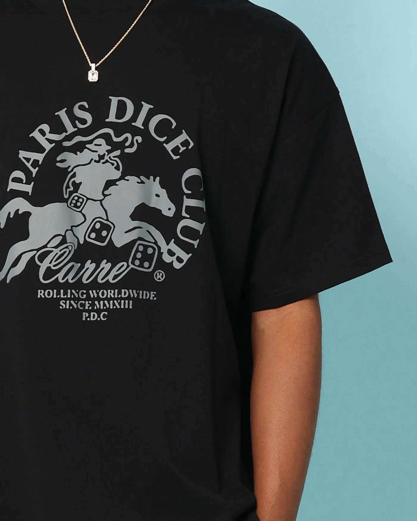 Carré Stallion Oversized T-Shirt Black