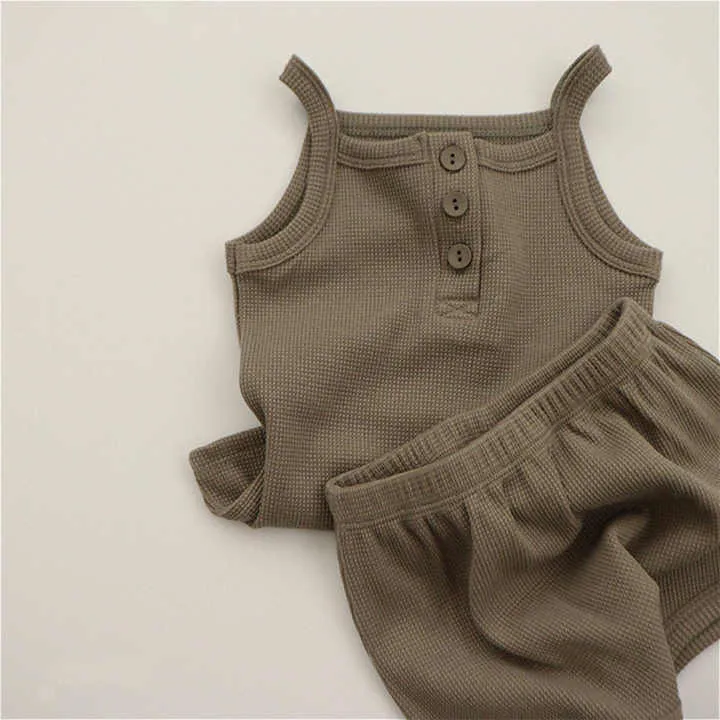 Children's Pajamas Girls Vest Air-بيجامات أطفال للبنات