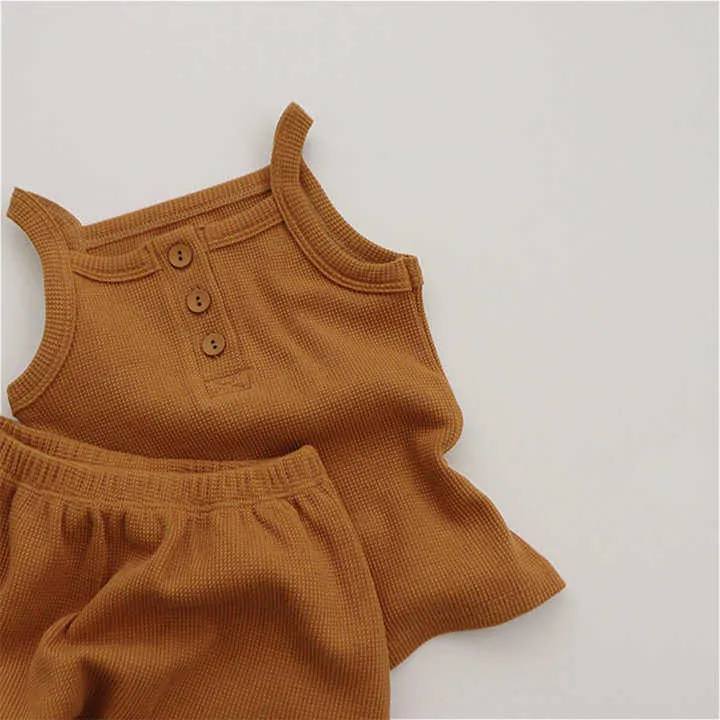Children's Pajamas Girls Vest Air-بيجامات أطفال للبنات
