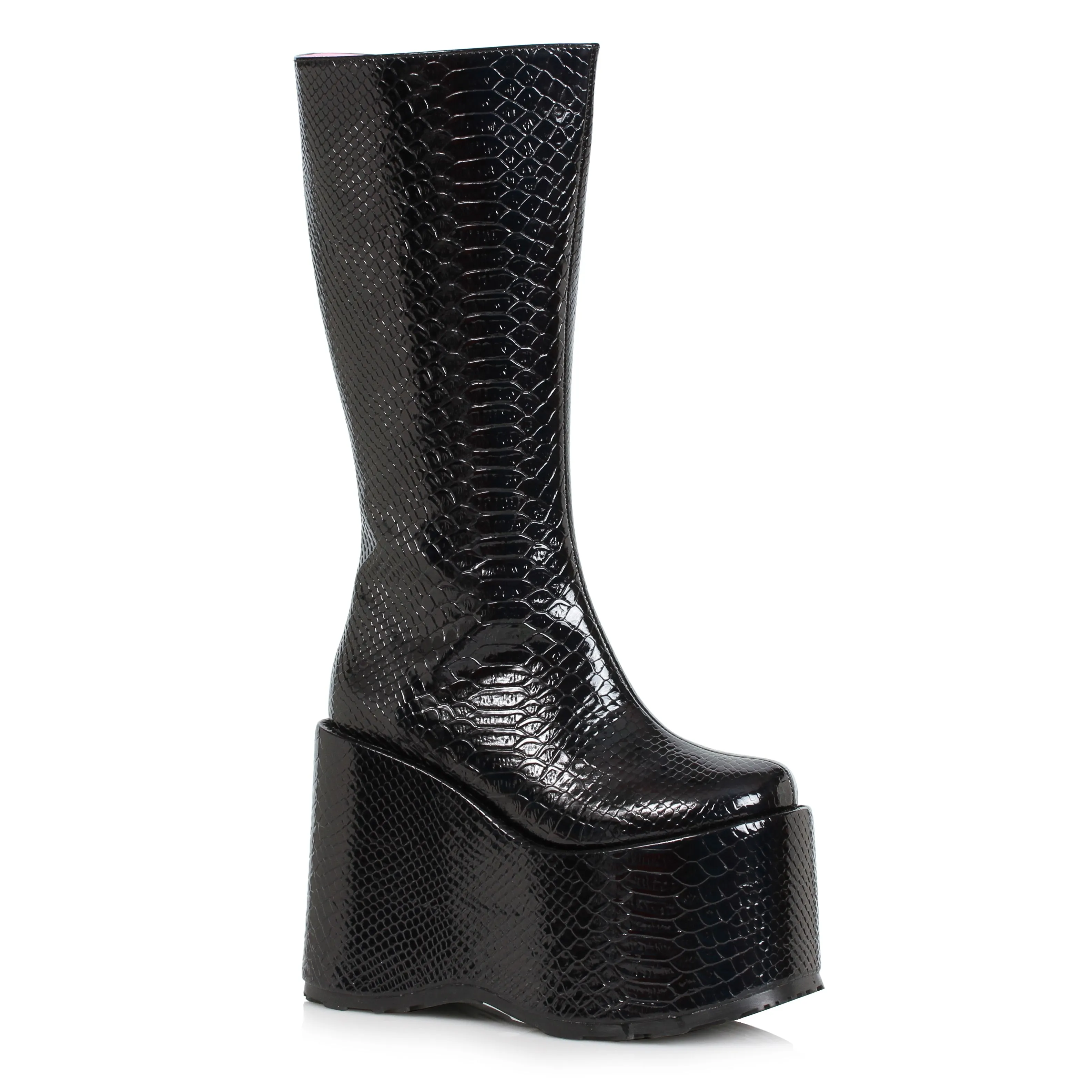 Chunky Heel Platform Boot