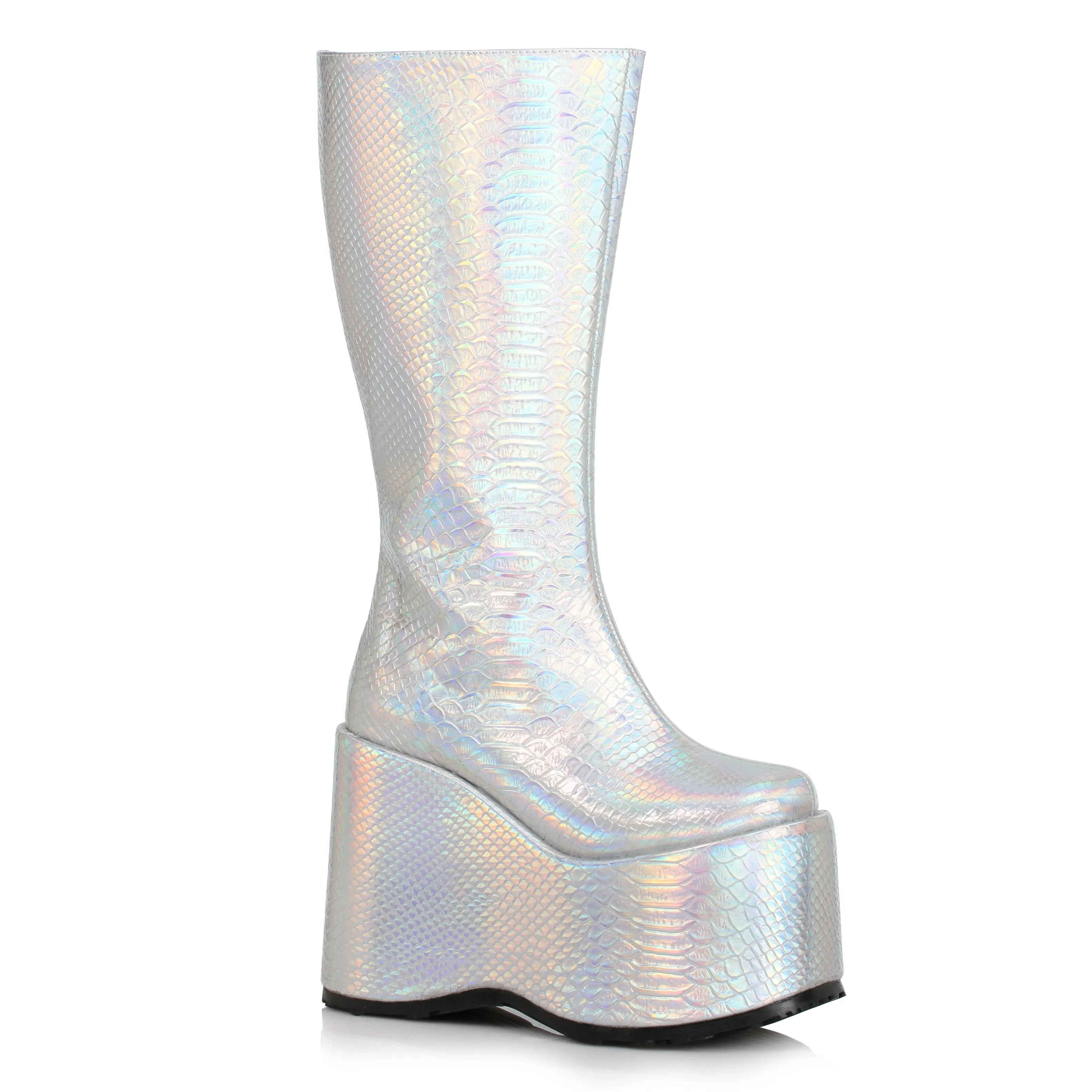 Chunky Heel Platform Boot